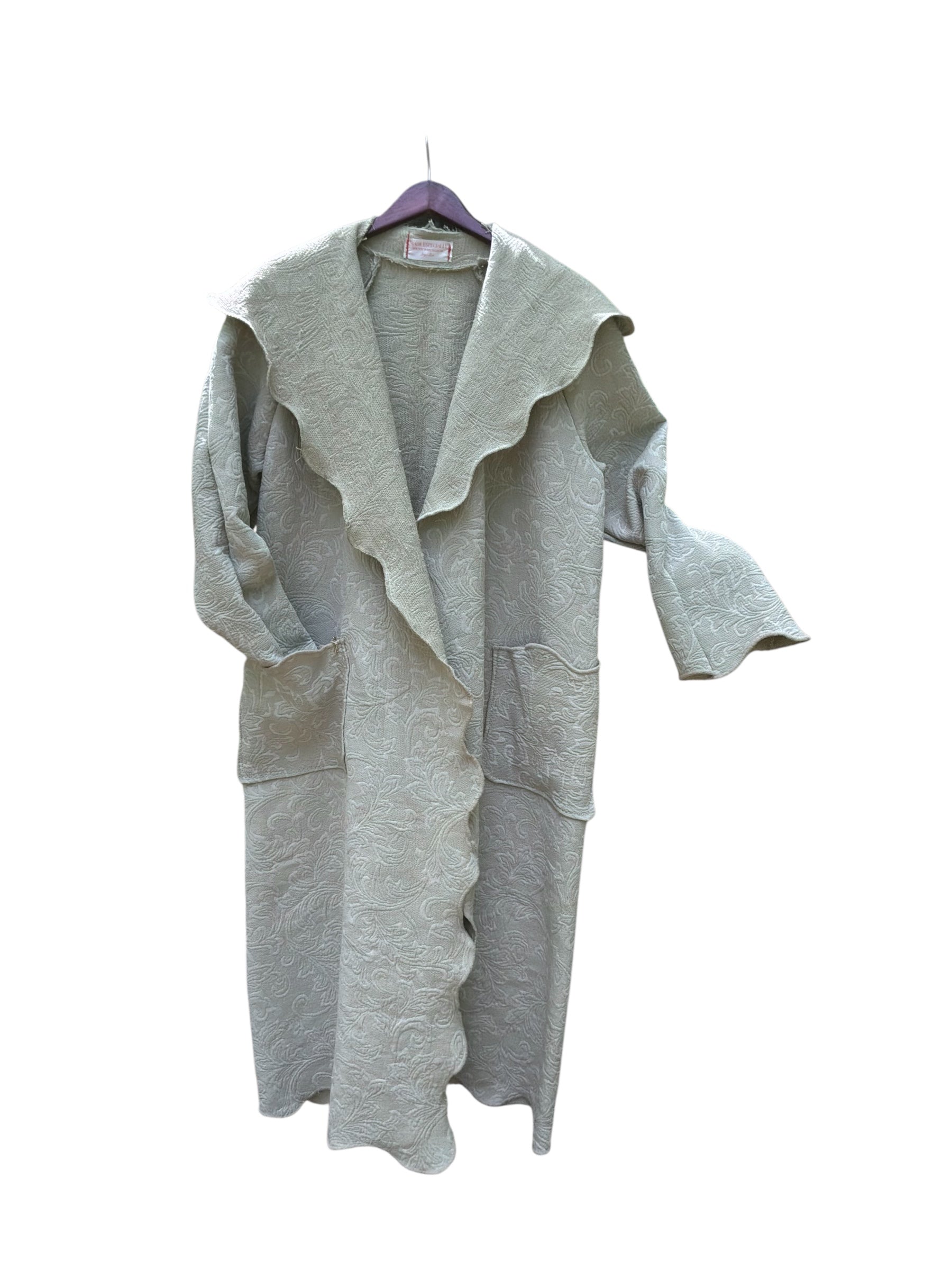One of a Kind Quilt Duster Coat Vintage Quilt Jacket Boho Chic Festival Coat Handmade Upcycled Fashion