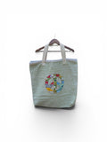 Beach Tote Handmade Bag Rag Rug Carry All Tote Bag